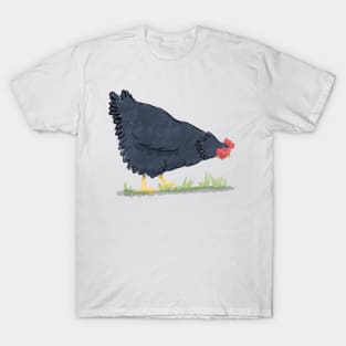 Big Black Chook T-Shirt